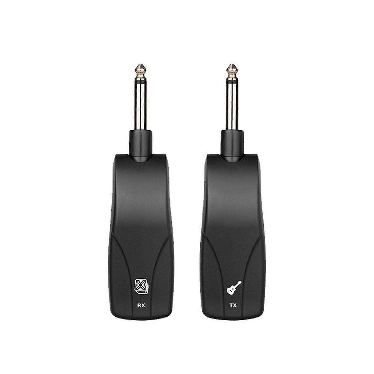 2.4G Guitar Wireless System Audio Transmitter Receiver USB Rechargeable Wireless System for Electric