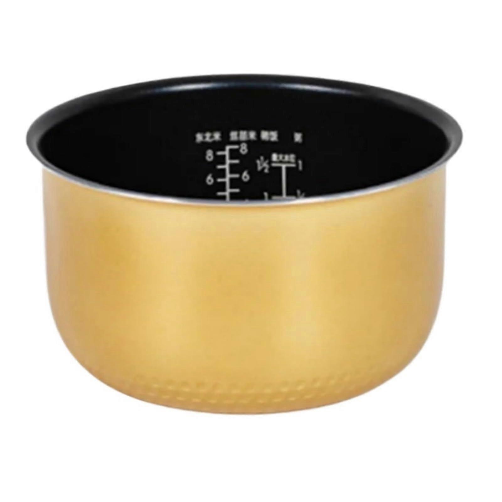 Rice Cooker Inner Pot Replacement Nonstick Bowl for Dex and Dmc 60 Durable EasytoClean