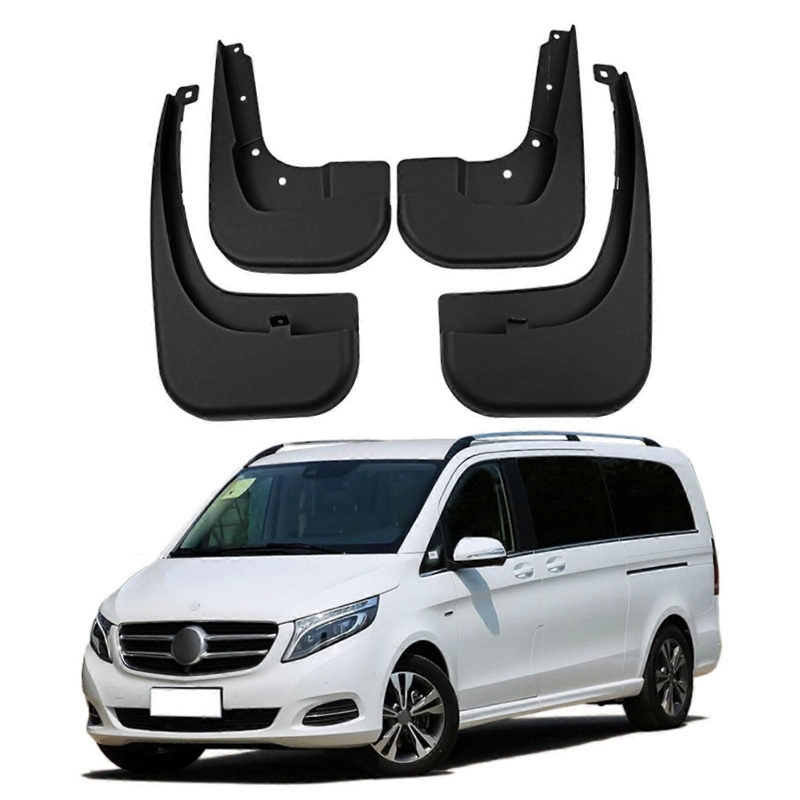 4 Pcs Car Mud Flaps Splash Guards for Benz V Class 20162020 Front Rear Waterproof Protection