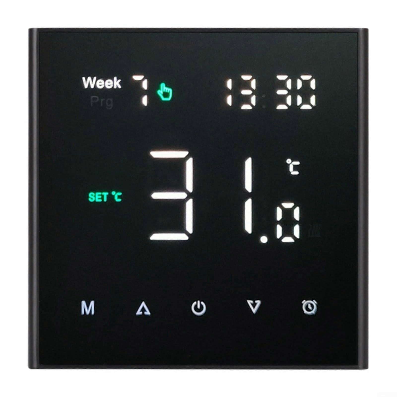 Smart WiFi Thermostat for Underfloor Heating with App and Voice Control, Weekly Schedule