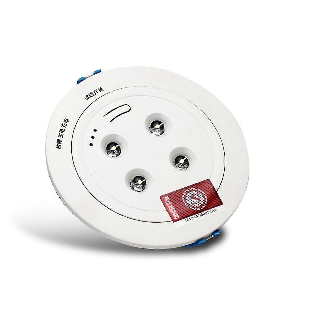 Emergency Light 4led Light Source Emergency Tube Light with Built-in Lithium Battery Embedded Ceiling Lamp