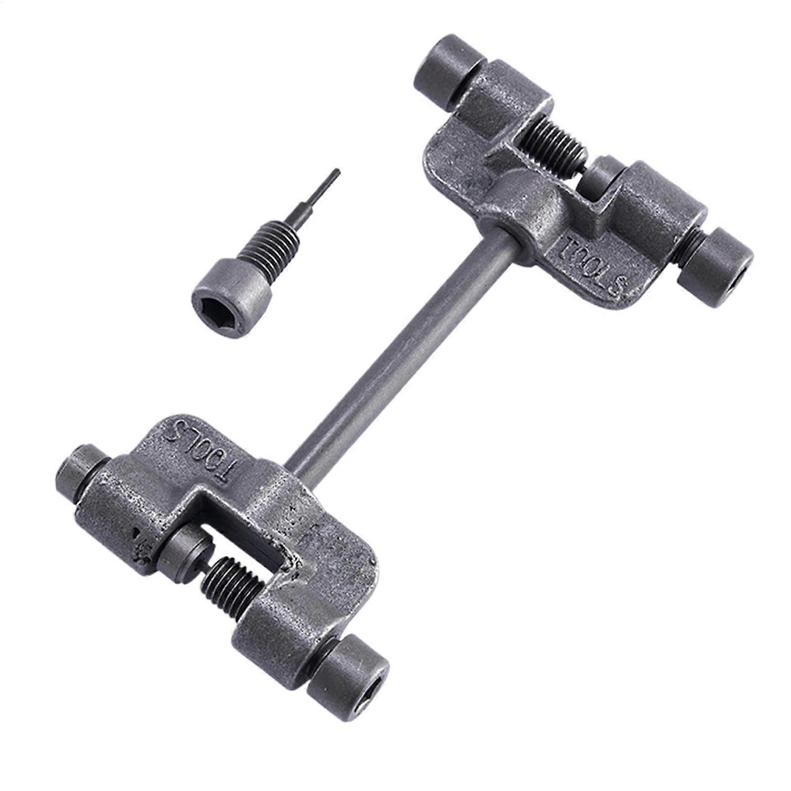 Chain Breaker Tool for Motorcycle and Bicycle, Heavy Duty RustProof Rivet Remover