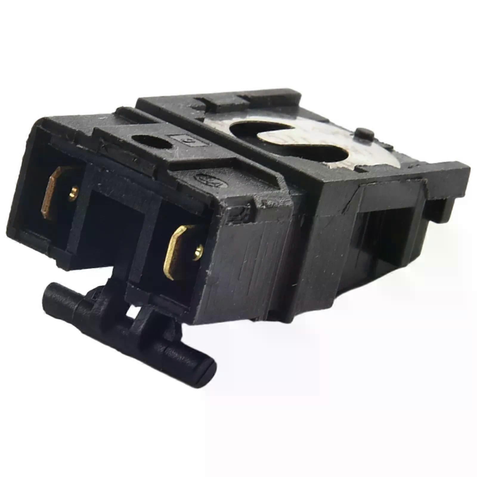 Thermostat Switch Button Switch Black Kitchen Plastic&Metal Replacement T125 TM-XD-3 100 Degrees Celsius New