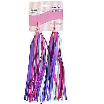 One Pair Of Childrens Bike Handlebar Streamers Bicycle Grips Tassels Ribbons