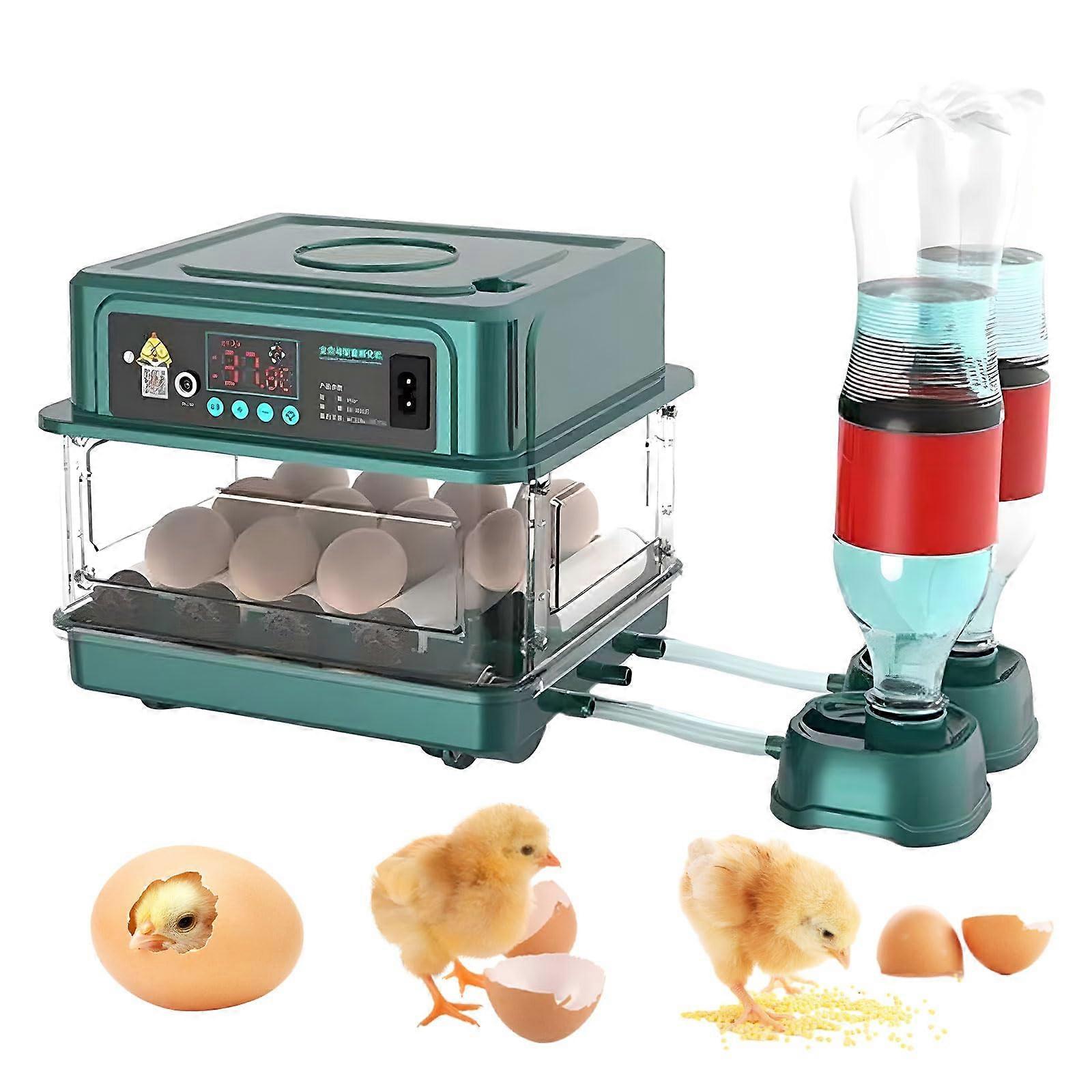 Automatic Egg Incubator for 69 Eggs with Auto Turning, Temperature and Humidity Control