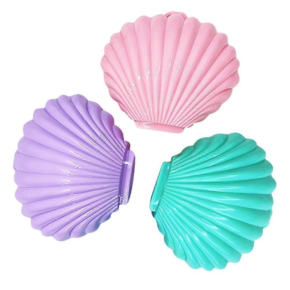 Seashell Container Candy Boxes for Storage 3Pcs Assorted Color