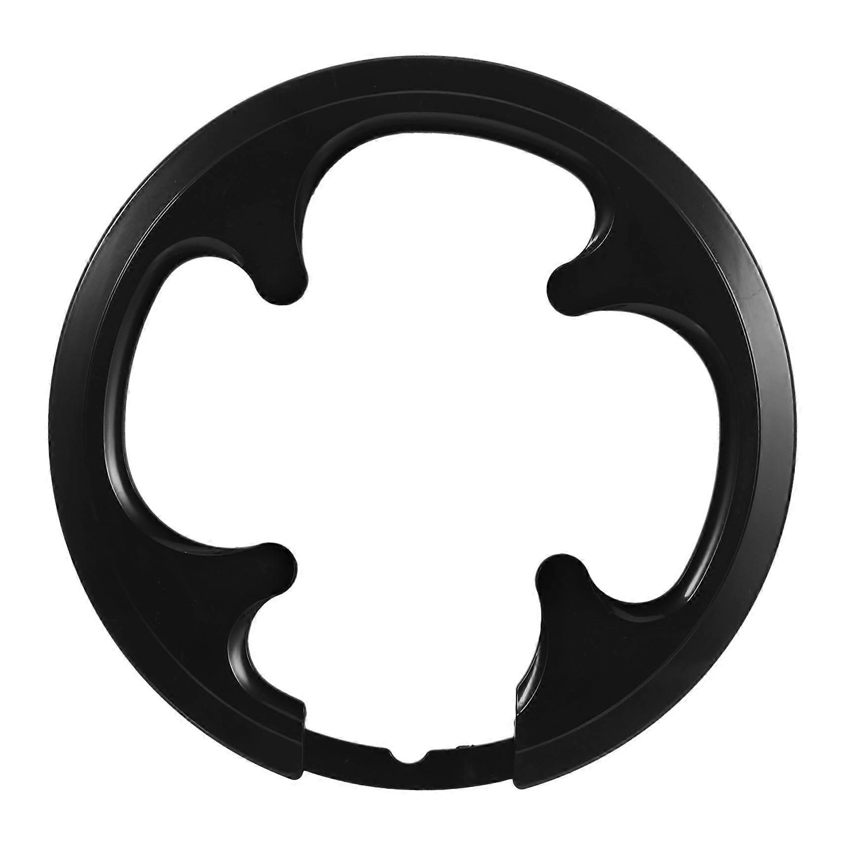 Mountain Bike Chain Guard Plastic Chainring Protector Durable Easy Install Reduces Chain Drops