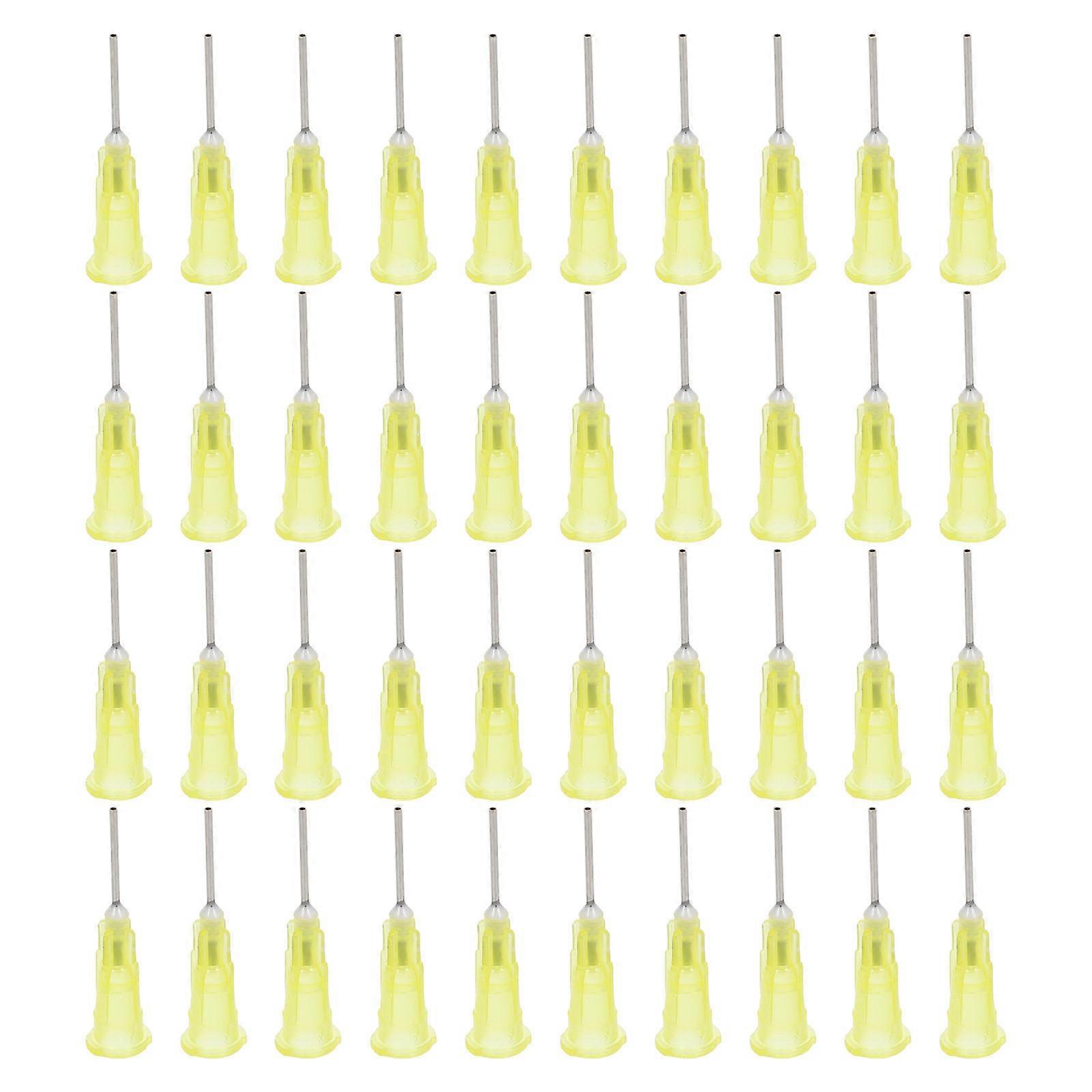 Glue Bottle Tip Dispensing Needle for Controlled Glue Flow 100Pcs
