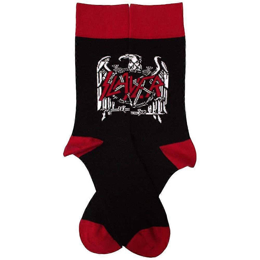 Slayer Band Logo And Pentegrams Ankle Socks