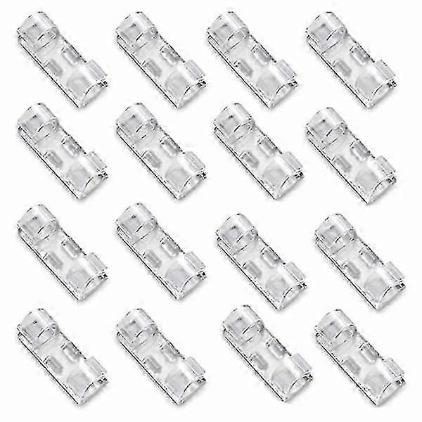 Cable Holder Self-adhesive For Cables Transparent 20-pack