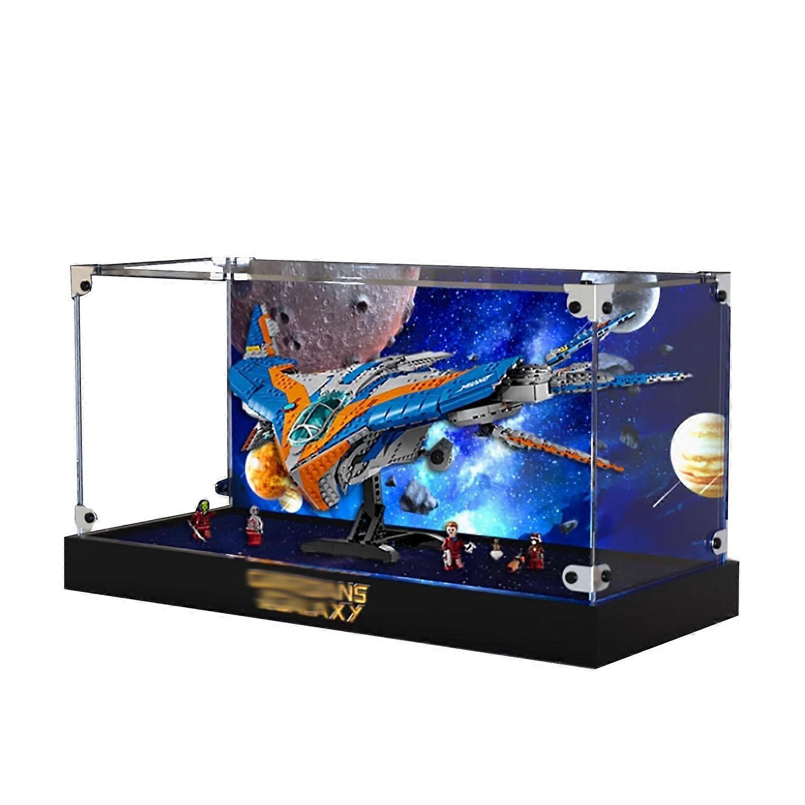 Display Case Acrylic Dustproof Transparent Storage Box for  76286 Only Case 3mm