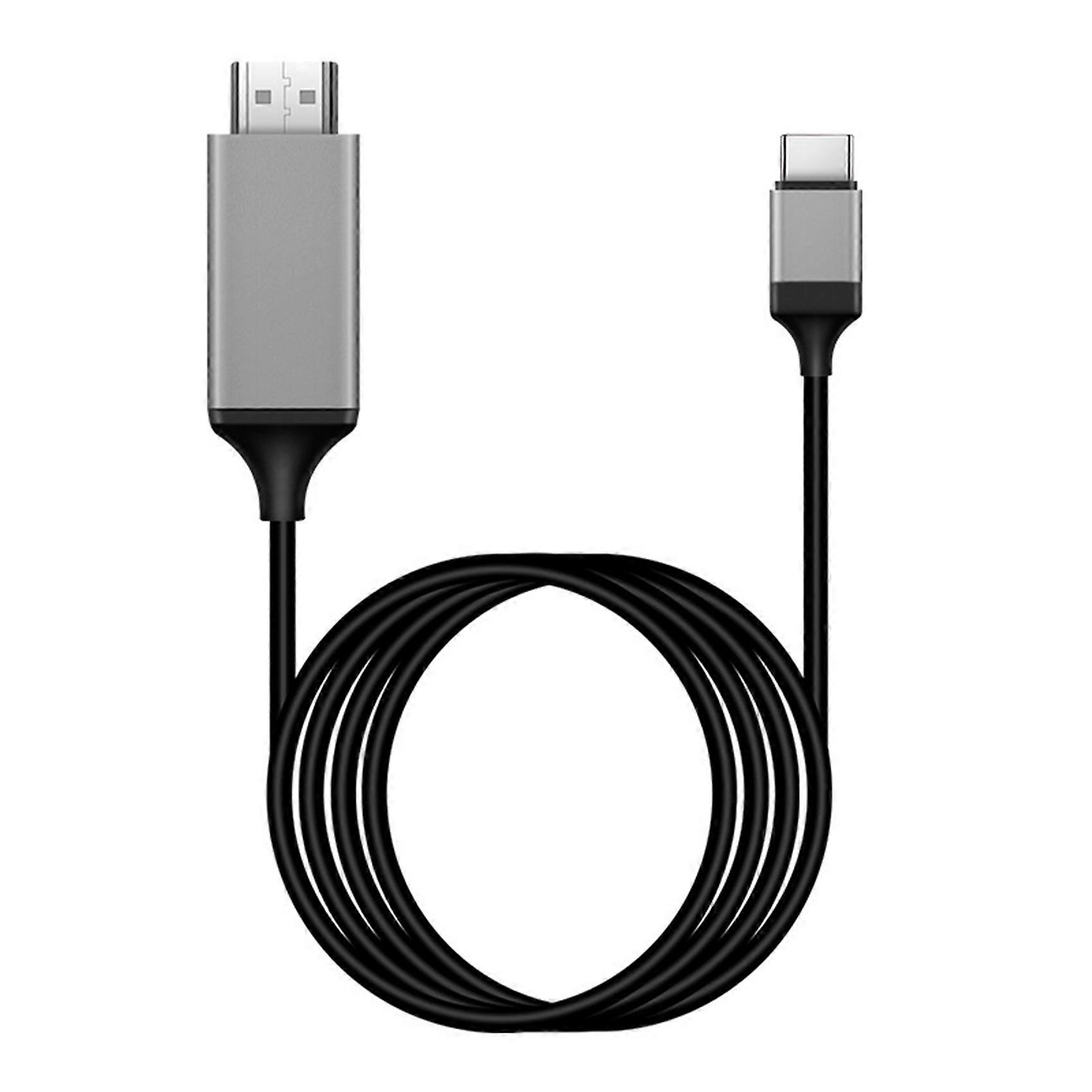 Type-C To -Compatible Adapter Cable 30Hz High-Definition Cable for Laptop Projection Same Screen Ca