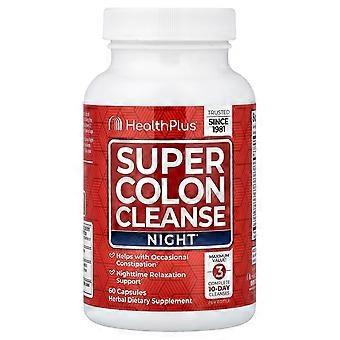Health Plus Inc., Super Colon Cleanse, Noc, 60 Kapsułki