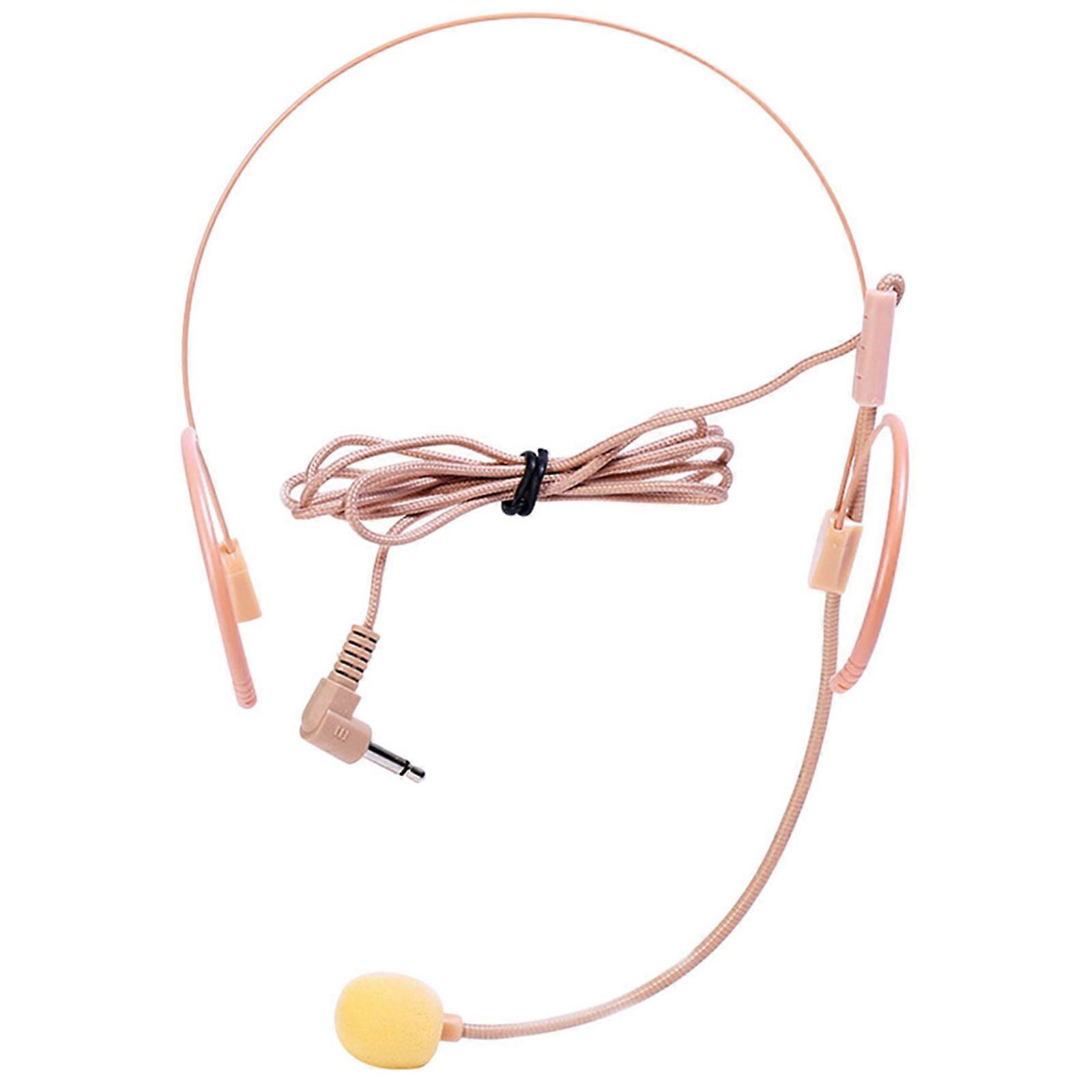 Head-mounted Microphone Small Headset Mic Durable Headset Microphone  for Singing