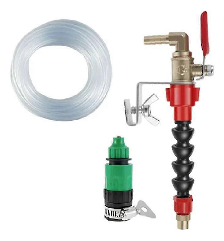 Cutting machine, misting system, water sprayer