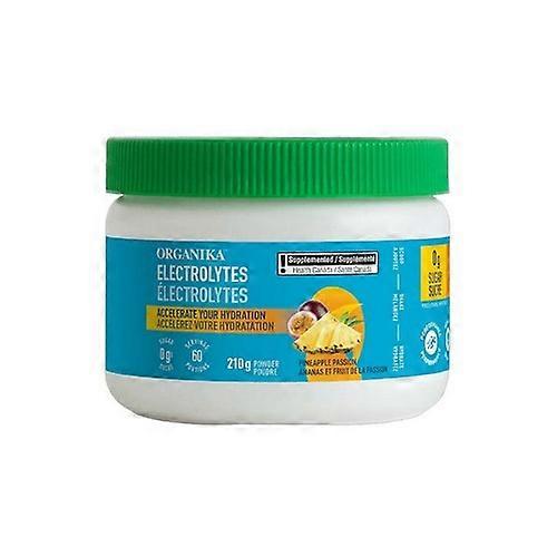 Organika Electrolytes Pineapple Passion Fruit, 210 Grams