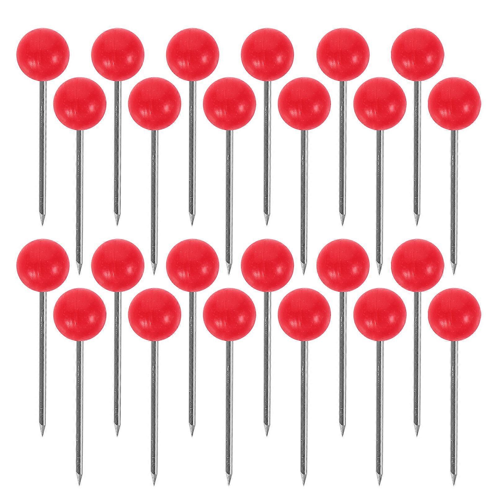 Drawing Pin Map Tacks for Marking 500Pcs Round Ball Head