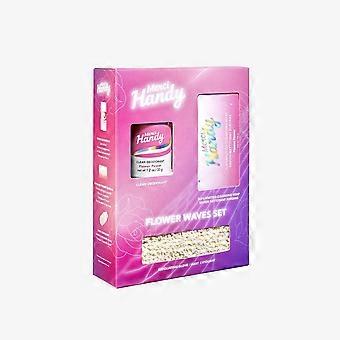Merci Handy Flower Waves Set Body Care Set Deodorant Soap Glove Pink Kit