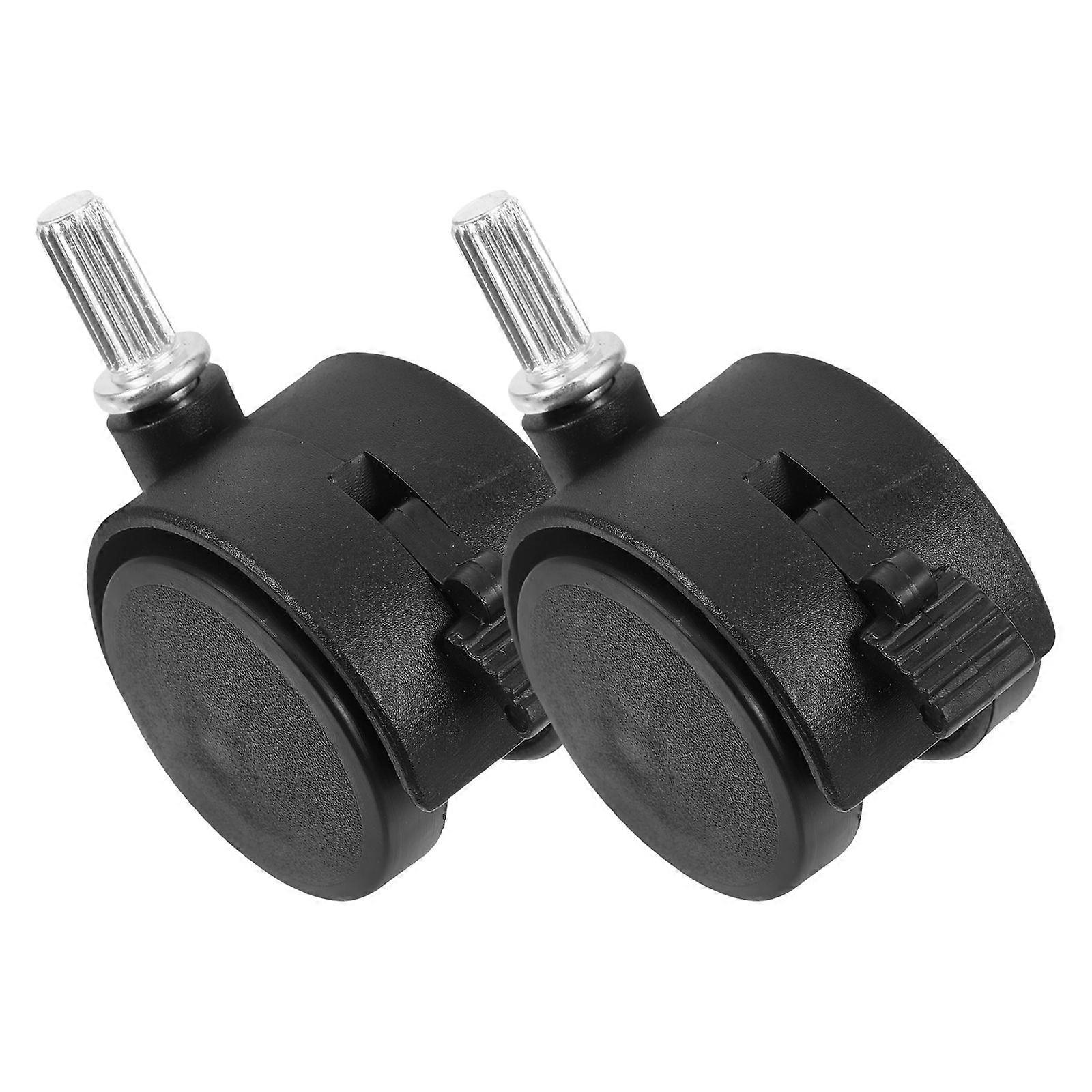 2pcs Laundry Rack Caster Wheels Clothes Hanger Rack Caster Wheel Replacement Wheels