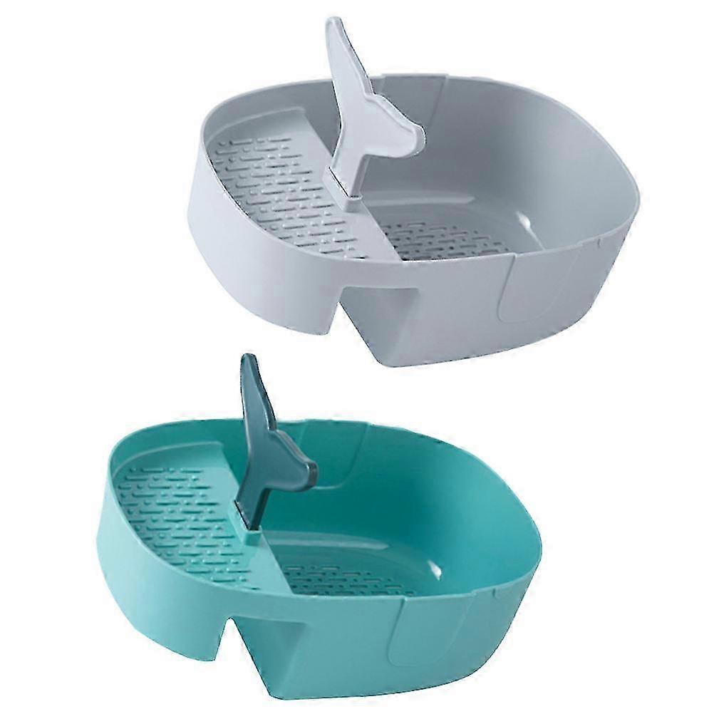 Sink Basket Kitchen Draining Basket Durable Function 2Pcs