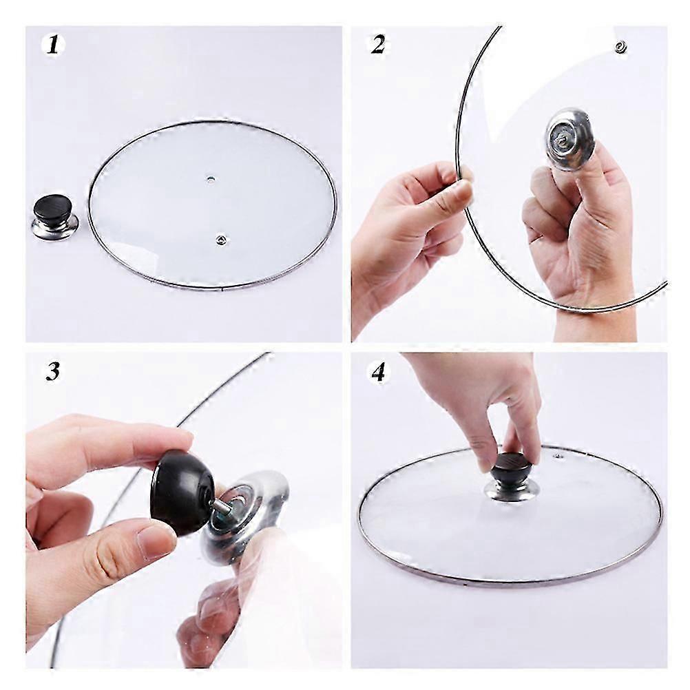 Pot Cover Knob Kitchen Replacement Handle for Cookware 5Pcs Set