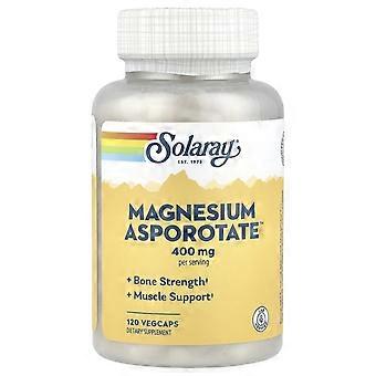 Solaray, Magnesium Asporotate™, 120 VegCaps (200 mg per Capsule), 2-Pack