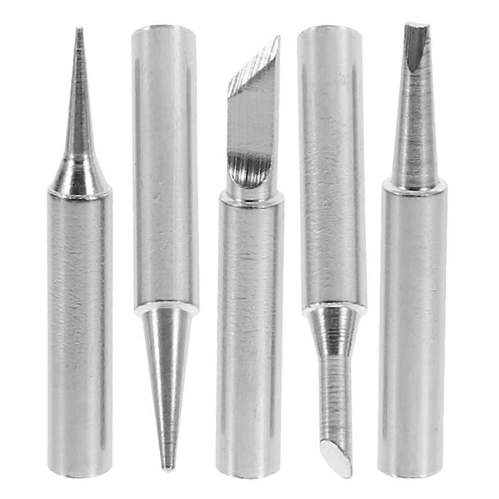 Solder Tips 5Pcs Assorted Soldering Iron Tips compatible with Soldering Use