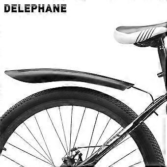 Universal Bike Mudguard Set Full Cover Thicken Widen Front Rear Bicycle Fender Set Mountain Road Bike Bicycle Mudguards