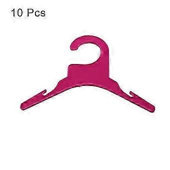 10Pcs Plastic Dog Puppy Cat Clothes Hanger Rack Storage Organizer Pet Supplies 26-27