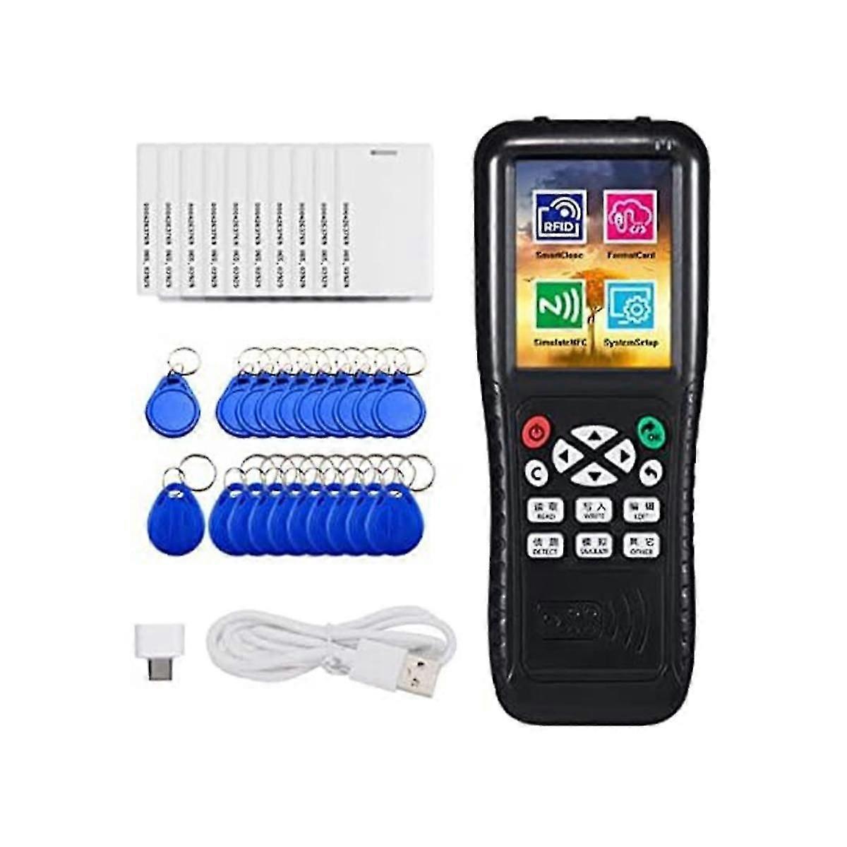 Rfid Duplicator Copier Writer Decode Function Smart Card Key Machine Rfid Nfc Copier Ic Id Reader Writer