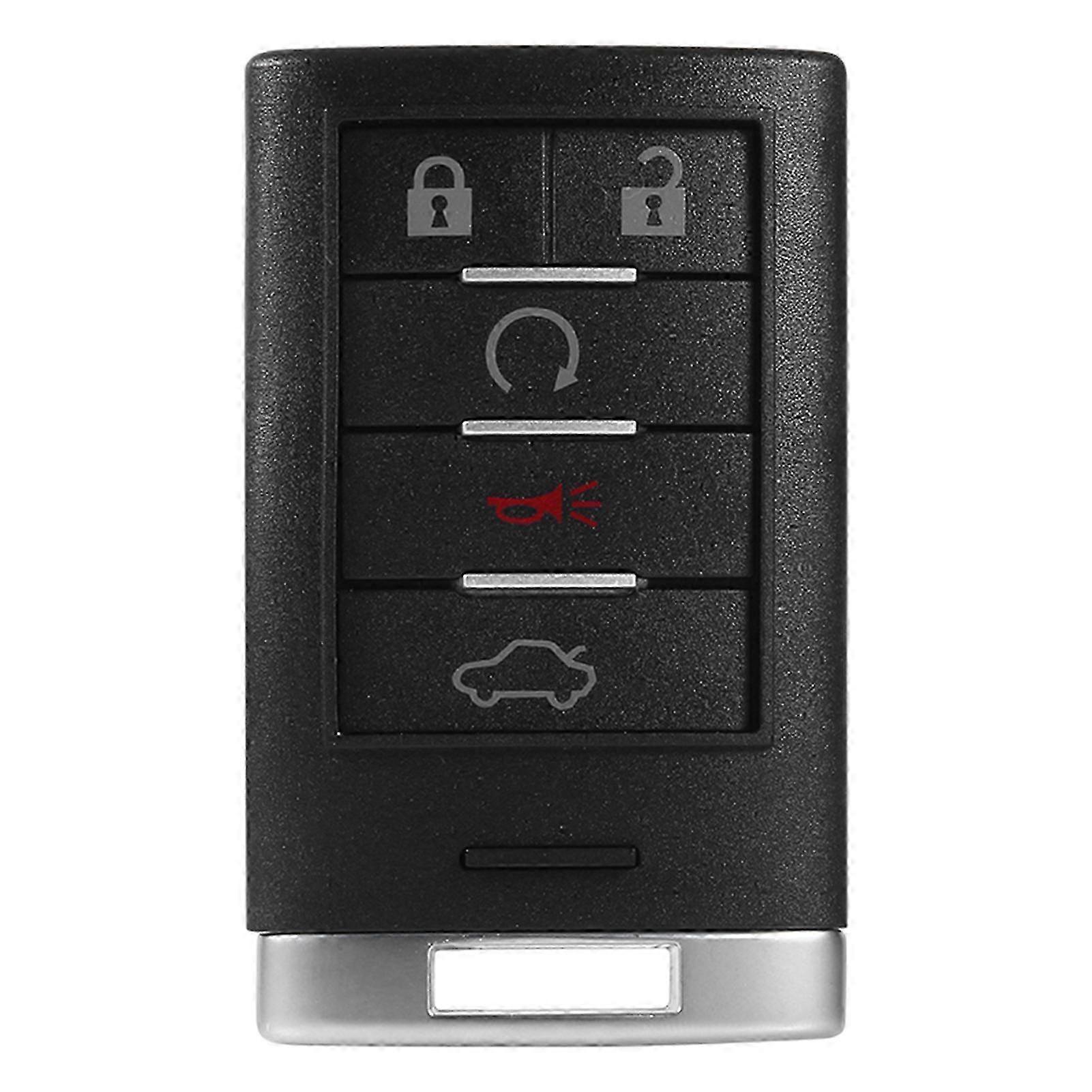 Compatible with Cadillac 5 Button Smart Remote Key Shell Replacement