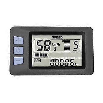 P3H LCD Display Meter Dashboard 24V 36V 48V 60V for Electric Bike Scooter