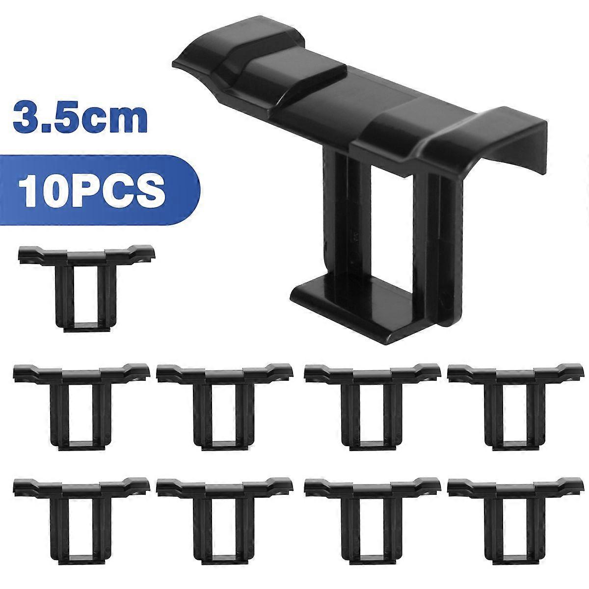10pcs Solar Panel Drainage Clips - Remove Water & Mud