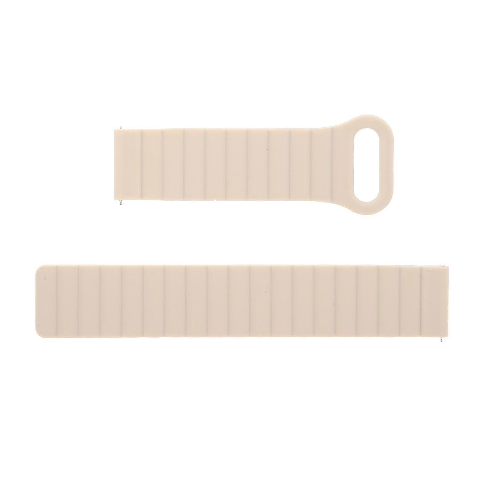 Silicone Watch Band Replacement Smartwatch Strap Daily Use Rectangular Shape Adjustable Length 1Pack