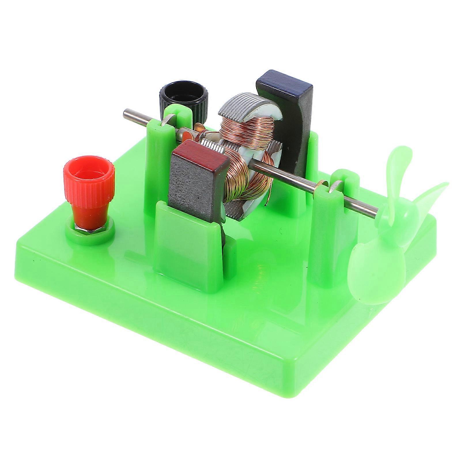 Small DC Electrical Motor Assemble Model STEM Science Lab Physics Learning Experiment Toy for School Students Practicing