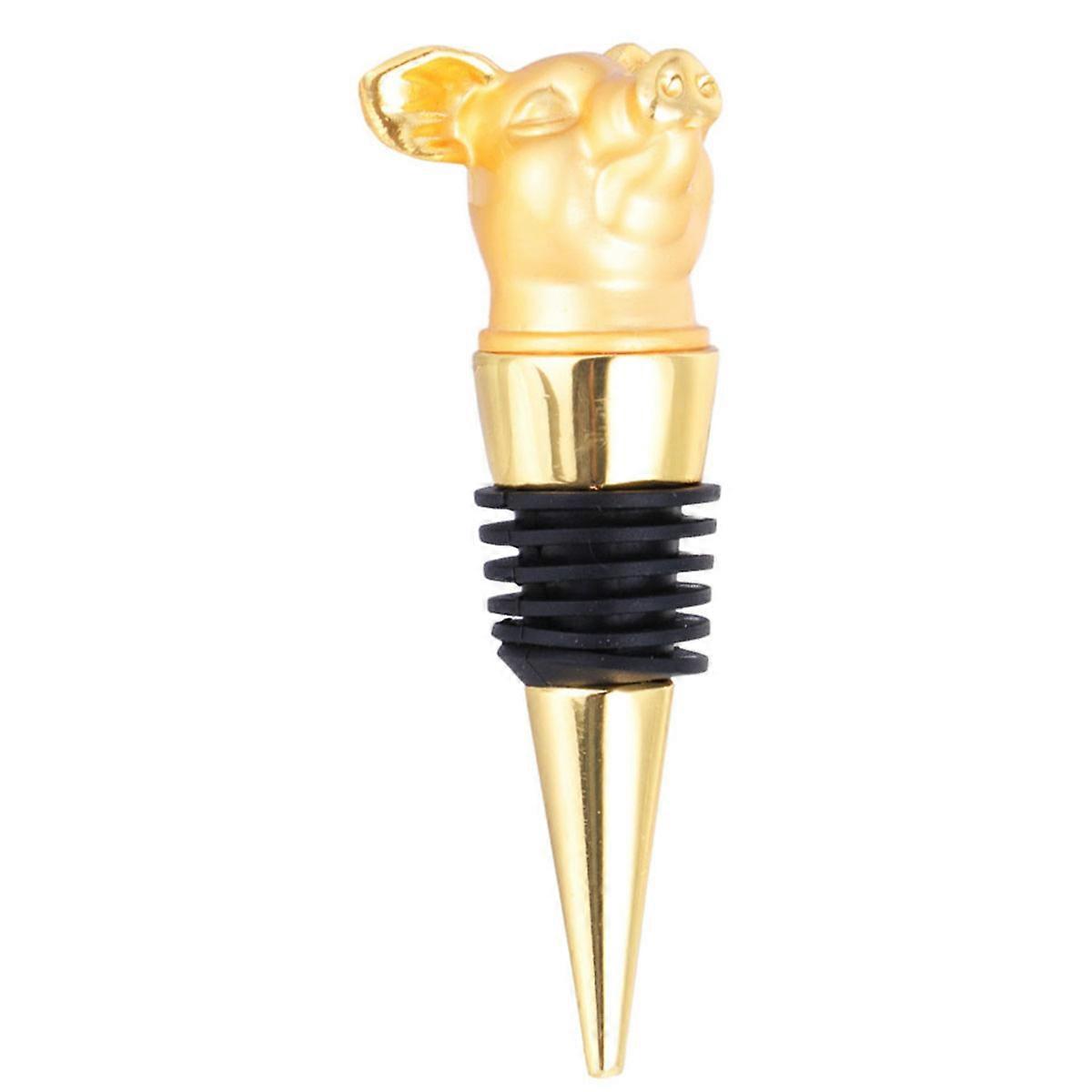Creative Pig Alloy Plug for Party 1Pcs