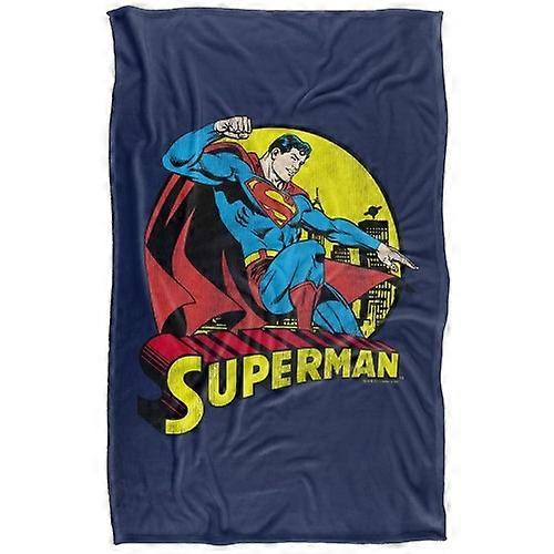 Superman Metropolis Throw