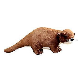 Otter Knuffeldier Rennen Woonkamer Decoratie Geschenken Zacht stuk speelgoed cadeau voor meisjes jongens volwassenen kinderen kinderen