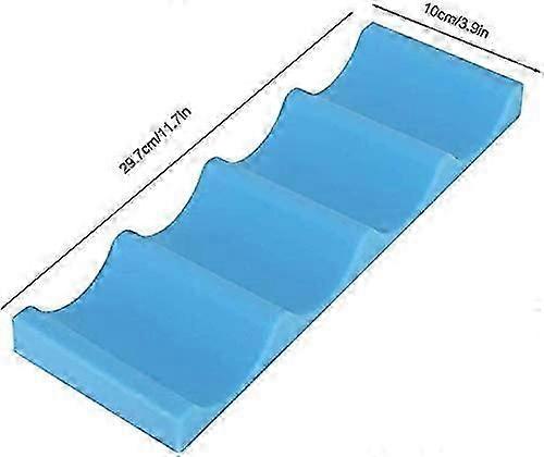 Stackable Bottle Rack,Blue 2 29.7x10x2.3cm