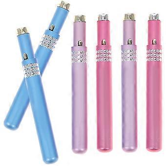 6 PCS Makeup Brushed Lip Brush Portable Lipstick Retractable Brush Makeup Tool Kit Telescopic Lip Brush