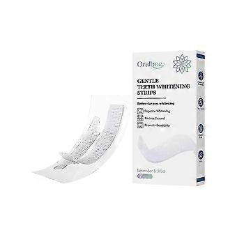 Oralhoe tannpleiestrips, rene tenner, frisk pleie, bærbare tannblekingsstrips