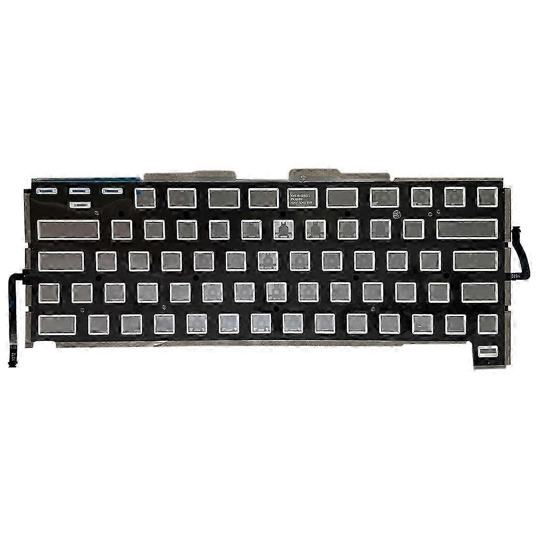 Substituição do teclado retroiluminado de layout dos EUA para MacBook Pro 16 polegadas A2141 2018-2019 Modelo com iluminação LED