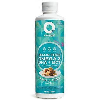 O3Omega Brain Food Omega 3, DHA + MCT 450ml (OGO7)