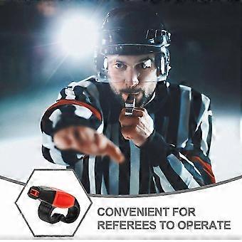 Loud Handheld Whistle compatible with Sports Coaches, Referees, and Officials in Football, Soccer, and Hockey Games