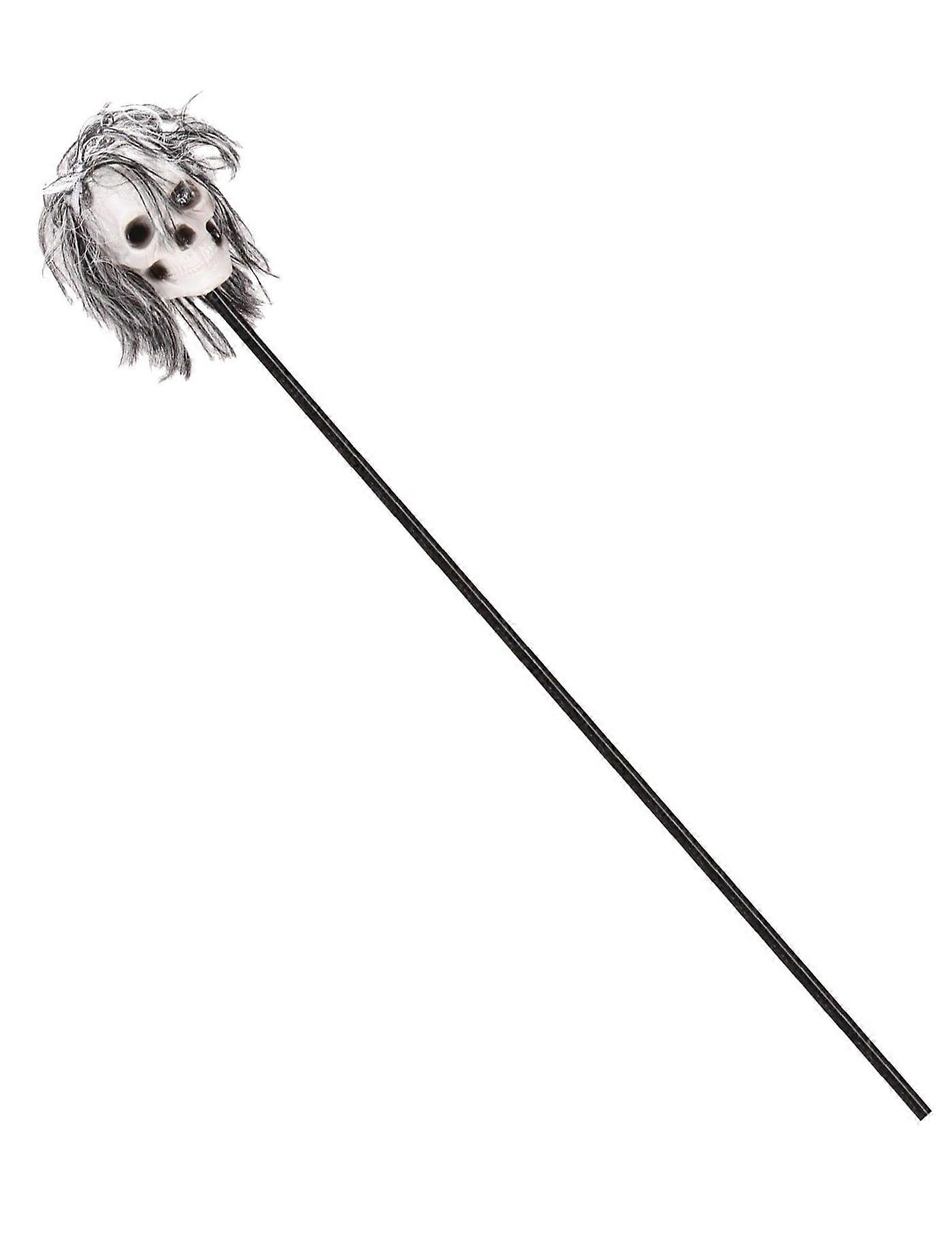 Voodoo head scepter 120 cm