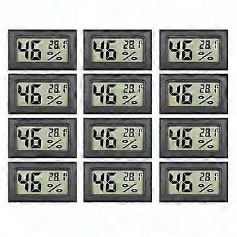 Digitalt termometer hygrometer til drivhus - Fahrenheit temperaturmåler