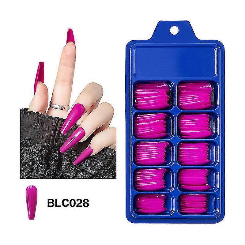 Trimable Extra Long Coffin Press On Nails