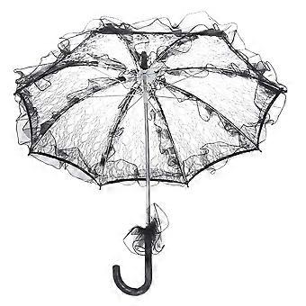 Wedding Lace Umbrella for Wedding Bride Decorative Photo Prop