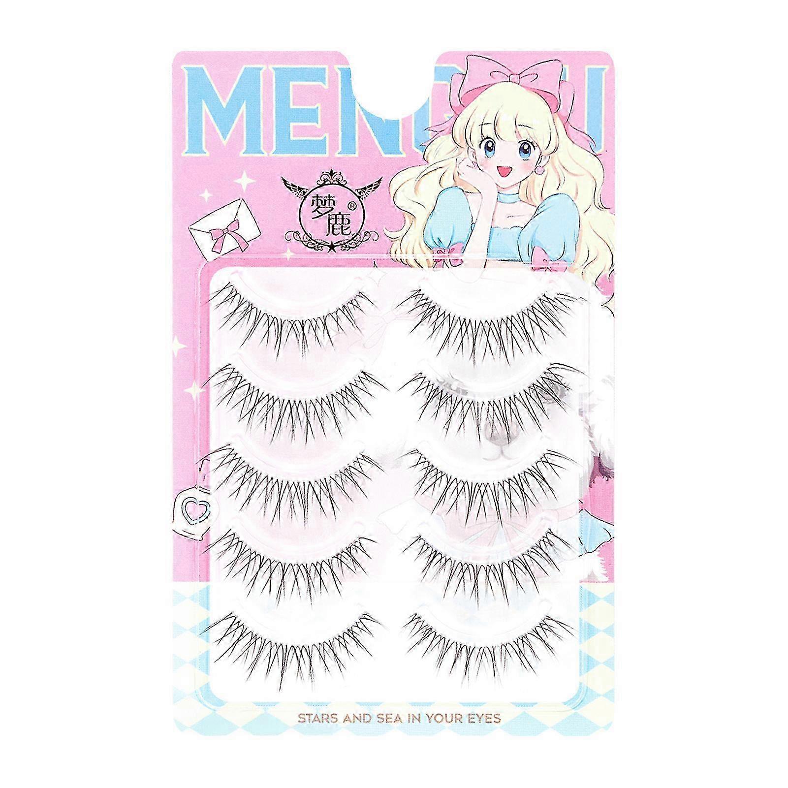 C-Curl Wispy Thick False Eyelashes