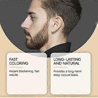 Black Men's Beard And Eyebrow Dye Moisturizes And Hydrates Men's Beards Naturally And Lastingly Without Fading-82